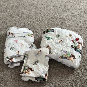 Pottery Barn Kids Toy Story Twin Sheets Organic Cotton